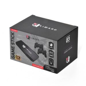 Consola Game Stick para TV XZZ-VG-03 Apto para +20000 Juegos 4K X-Lizzard