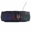 Combo Gamer XZZ CO-01 | Teclado y mouse RGB USB, diseño ergonómico y retroiluminado