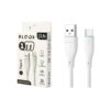 Cable de datos Bloox USB-A a Tipo-C | 1 metro, PVC resistente, carga y sincronización