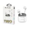 Auriculares Bluetooth TWS Bloox TWS01 Blanco – Sonido Inalámbrico y Diseño Elegante