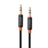 Cable Auxiliar Roca 3.5 mm a 3.5 mm | 1 m de largo, compatible con audio universal