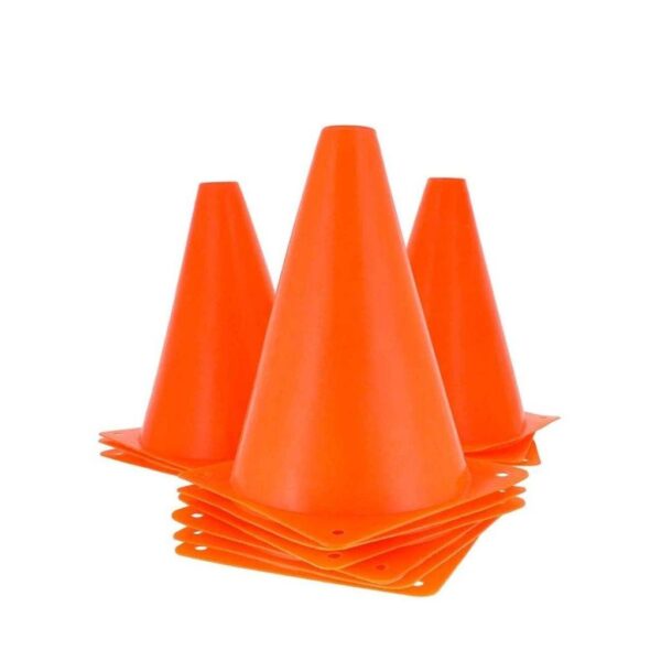 Conos de Entrenamiento Randers 18 cm | Set funcional para fútbol, fitness y agilidad