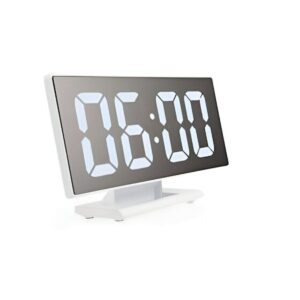 Reloj LED de Espejo DS-3618L – Despertador Digital con Alarma y Temperatura
